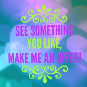 Reasonable offers accepted.